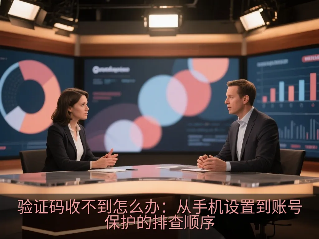 桌面电脑与手机旁展示分类收件箱和提醒图标的中性编辑插图